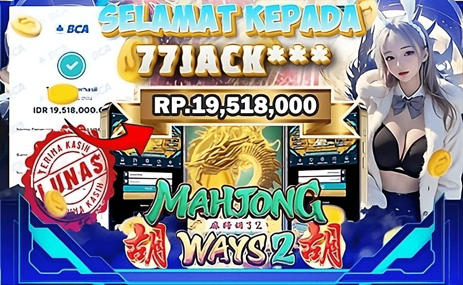 BUKTI JACKPOT MAHJONG WAYS 2