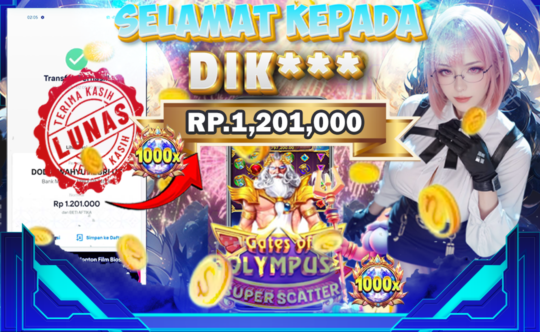 bukti jackpot zeus super scatter