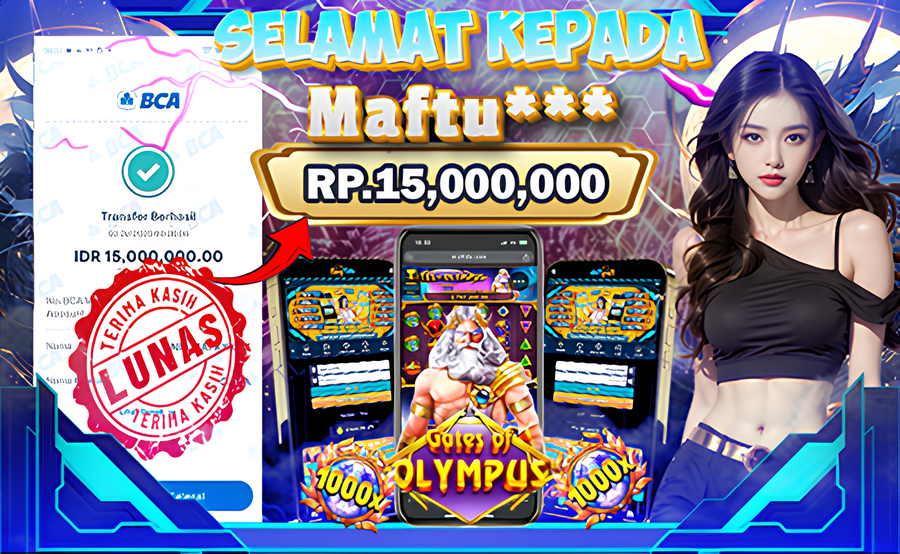 BUKTI JACKPOT SLOT ZEUS