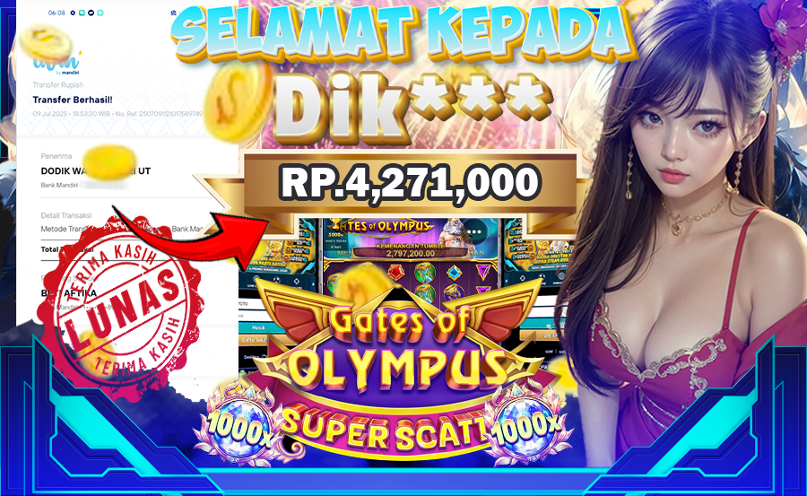 BUKTI ASLI MENANG SLOT