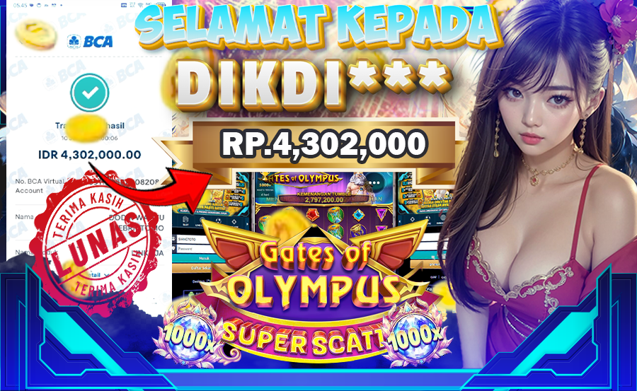 Bukti Kemenangan Slot