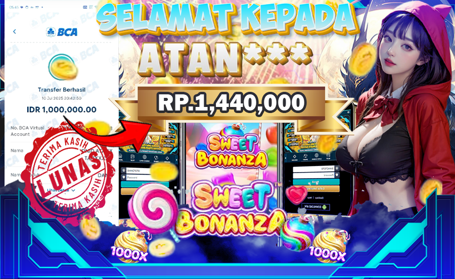 BUKTI MENANG BONANZA