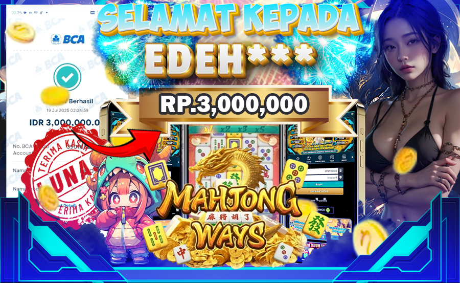 BUKTI JP MAHJONG !