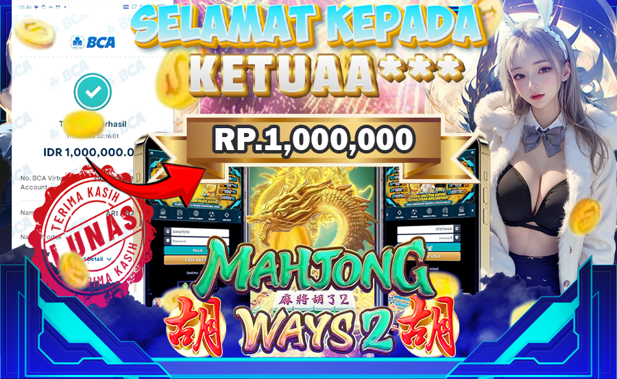 BUKTI JACKPOT NEW MEMBER