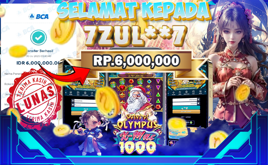 BUKTI JACKPOT GATES OF OLYMPUS XMAS