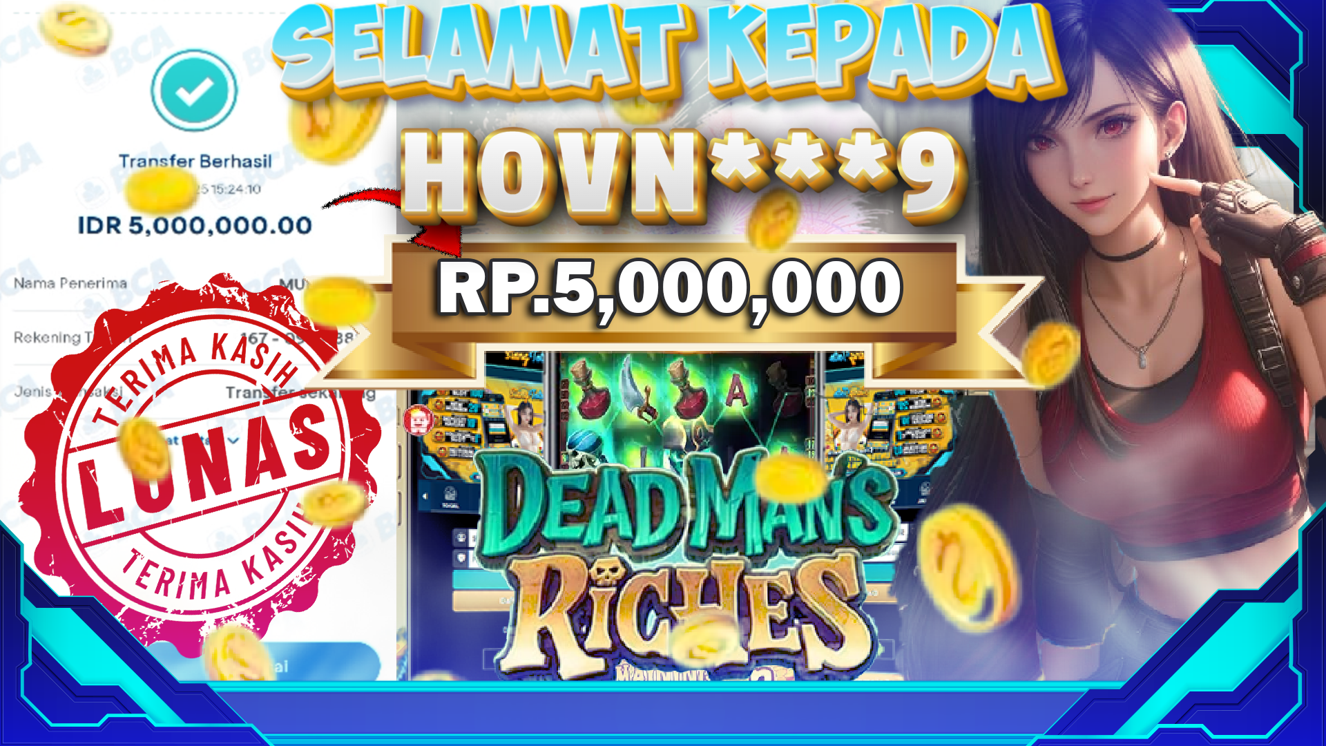 BUKTI JACKPOT DEAD MAN RICHES
