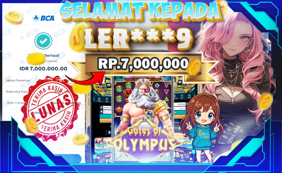 BUKTI KEMENANGAN GATES OF OLYMPUS