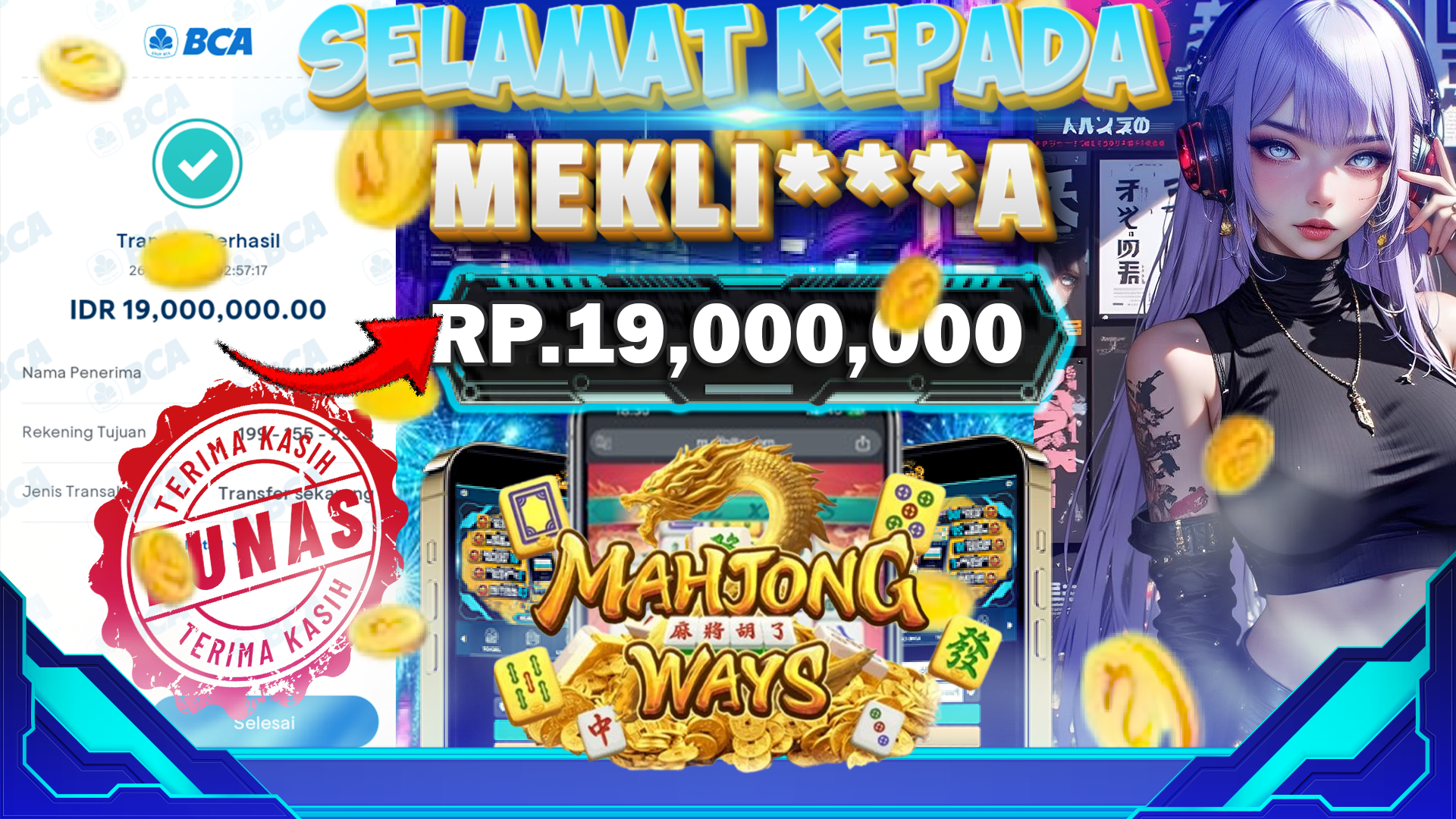 BUKTI MENANG MAHJONG WAYS 1