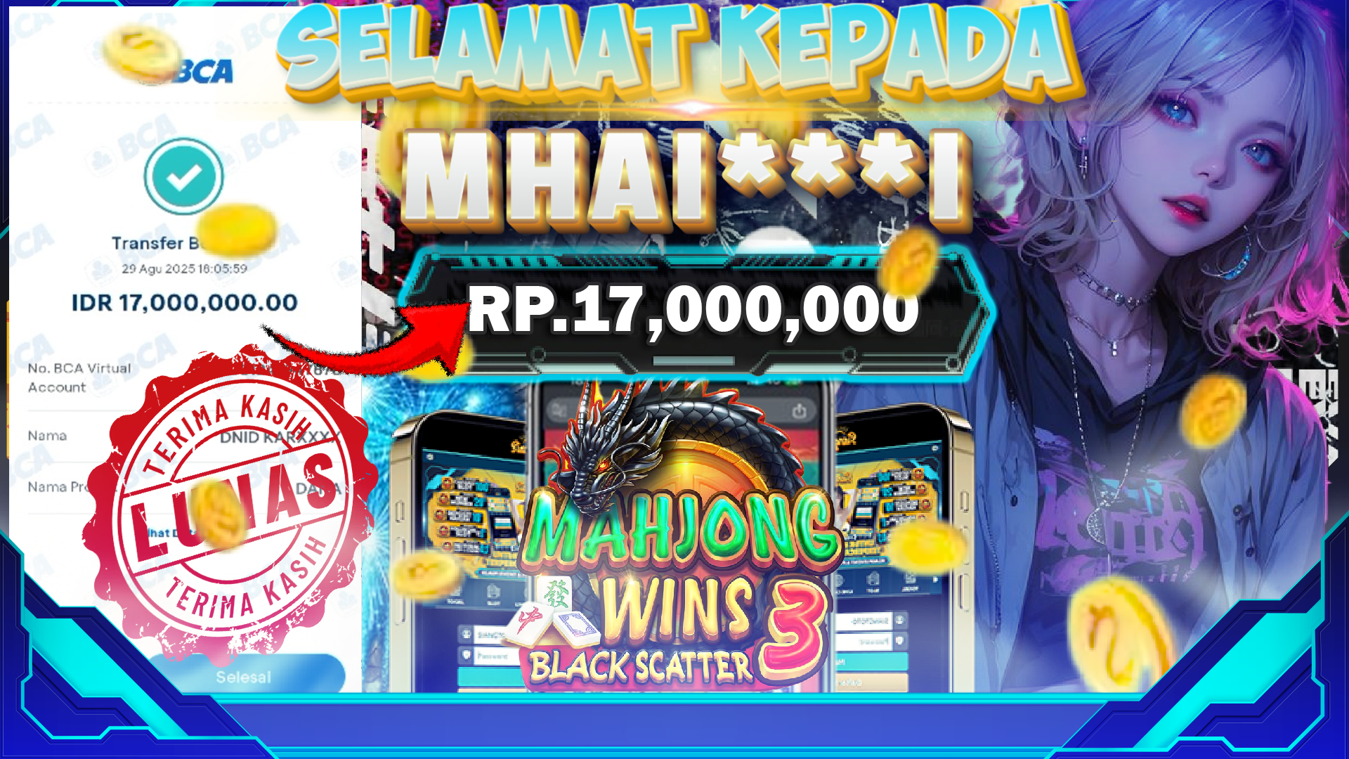 BUKTI GACOR MAHJONG WINS 3