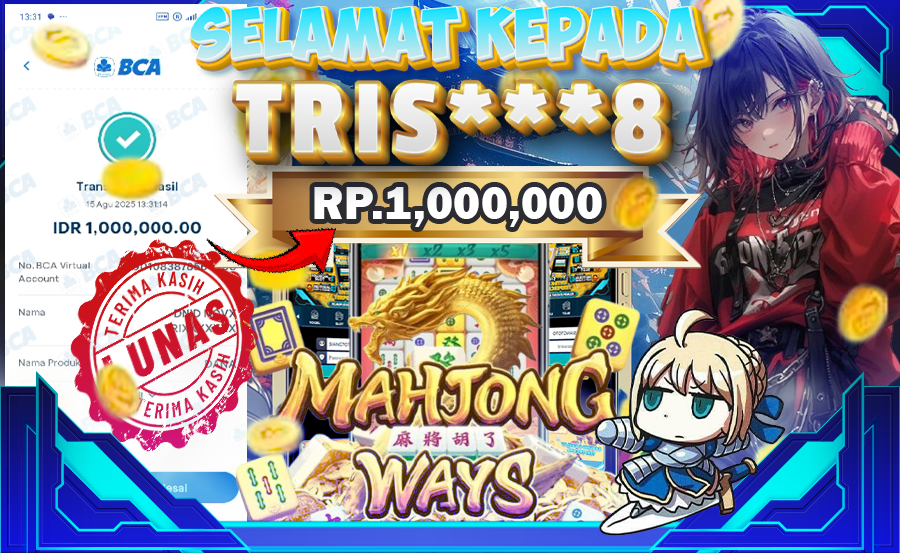 BUKTI MENANG MAHJONG WAYS 1
