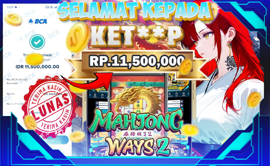 BUKTI JACKPOT MAHJONG WAYS 2