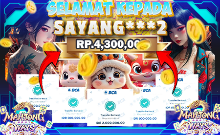 BUKTI JACKPOT BANYAK MAHJONG WAYS 1