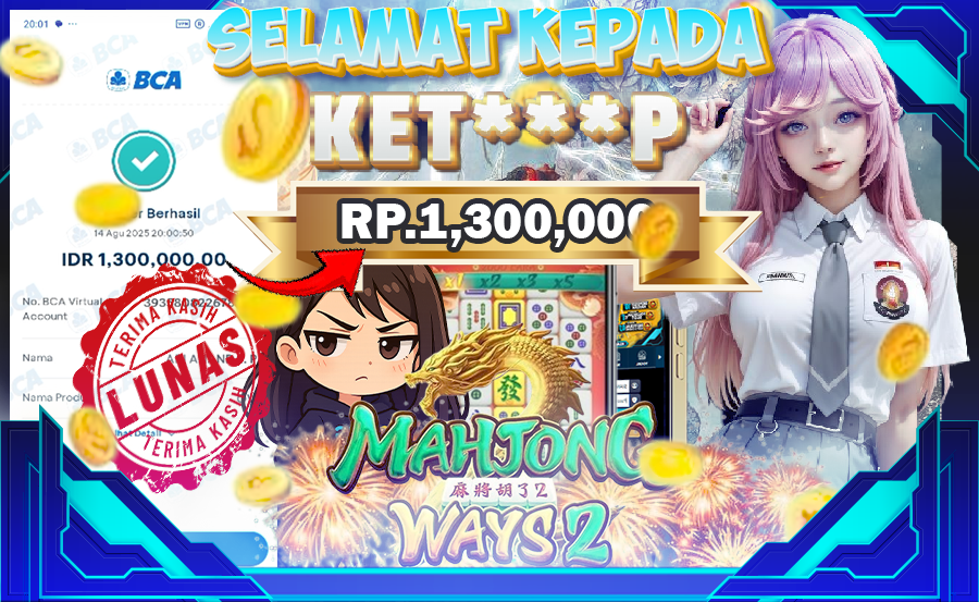 BUKTI MENANG LAGI MAHJONG WAYS 2