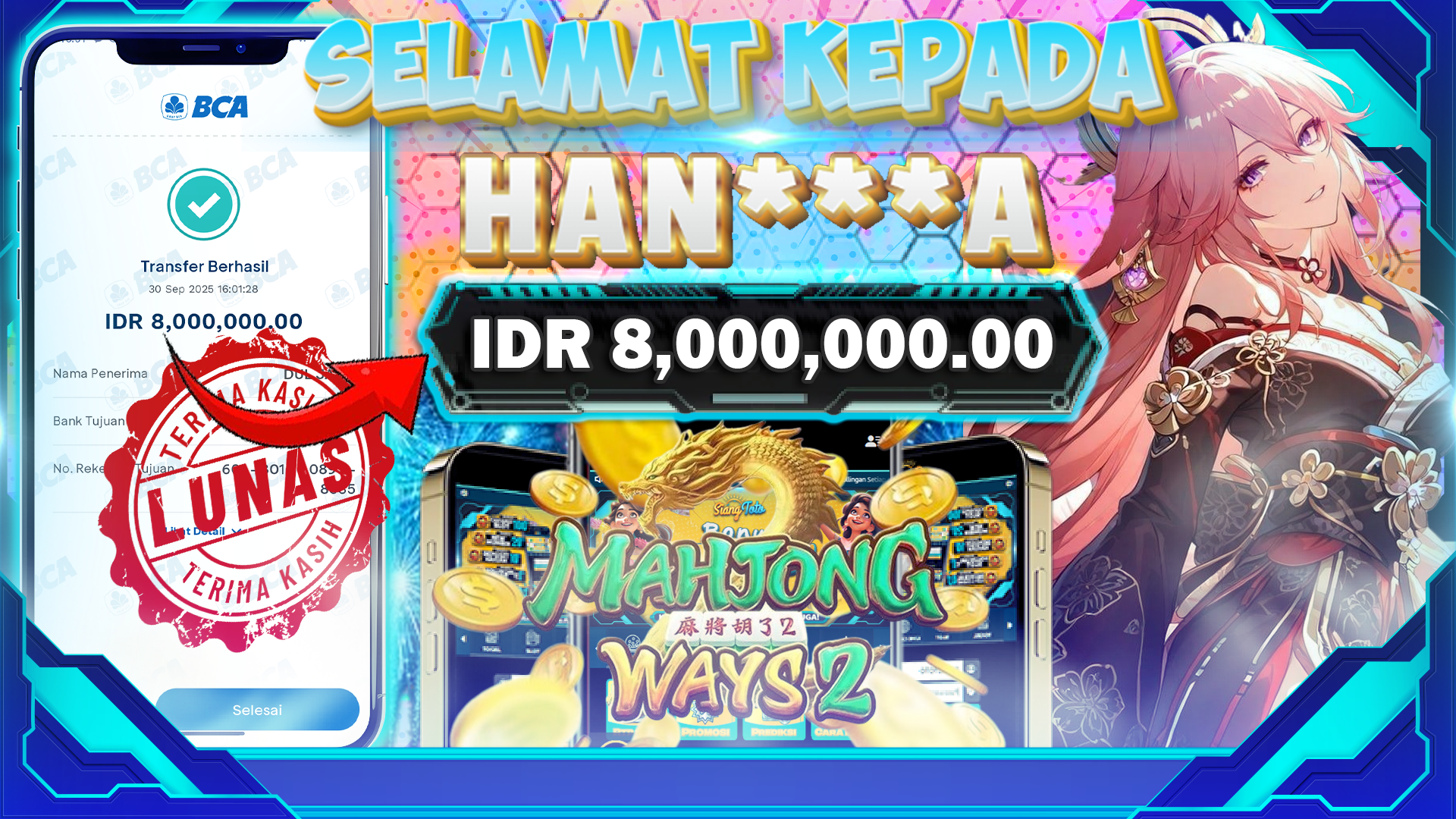 BUKTI MENANG SIANGTOTO