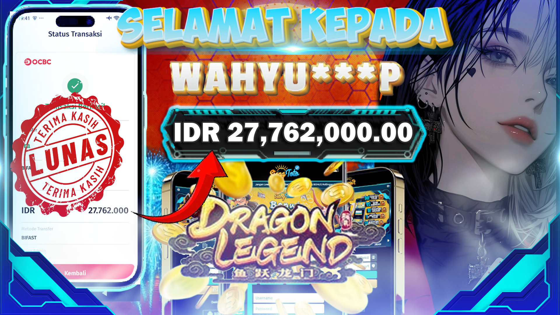BUKTI JACKPOT DRAGON LEGENDS