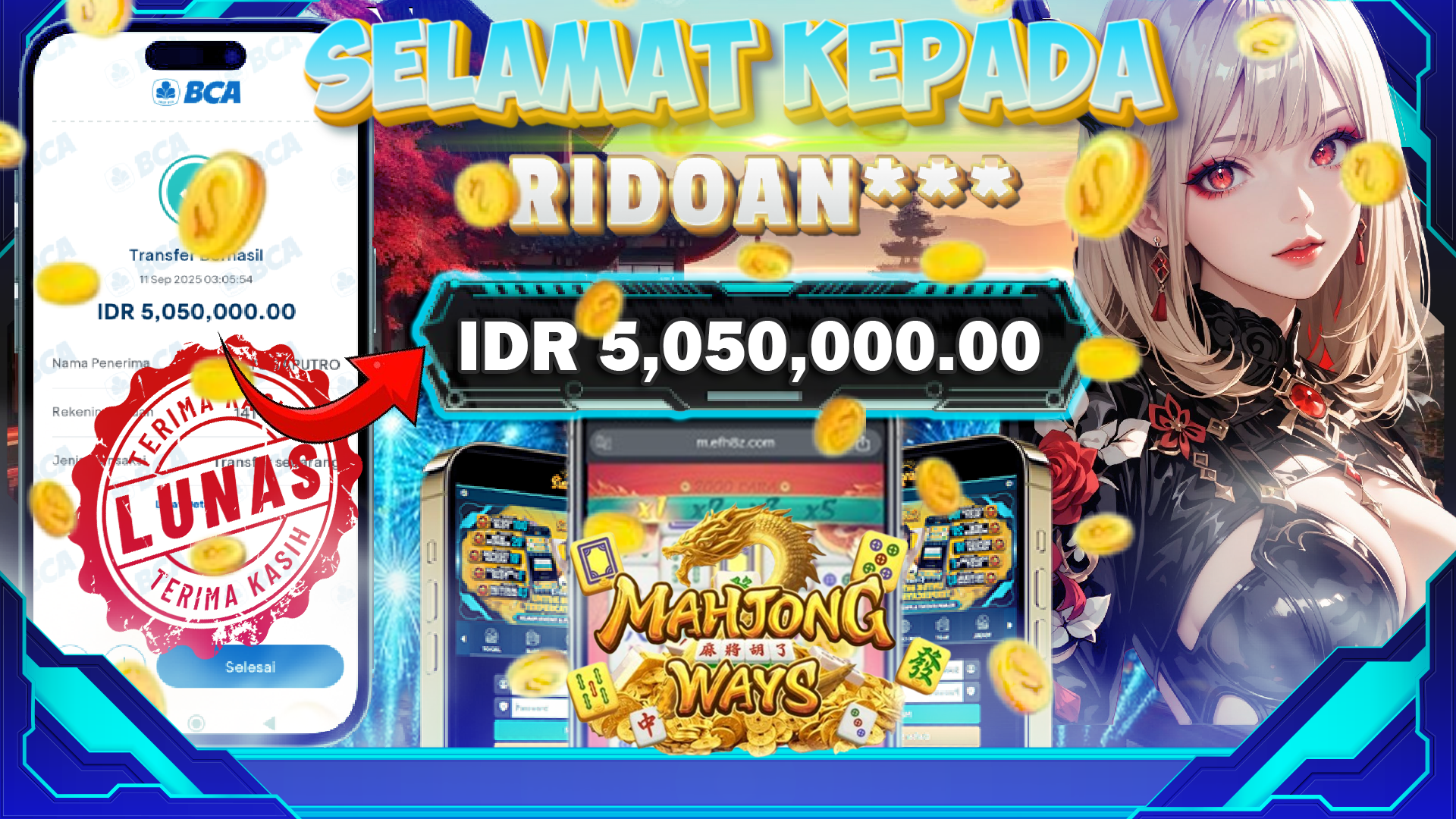 BUKTI GACOR MAHJONG WAYS 1