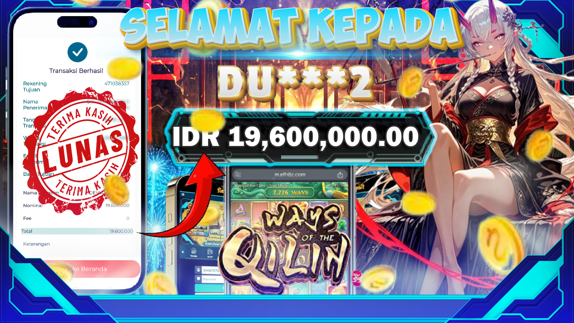 BUKTI KEMENANGAN WAYS OF THE QILIN