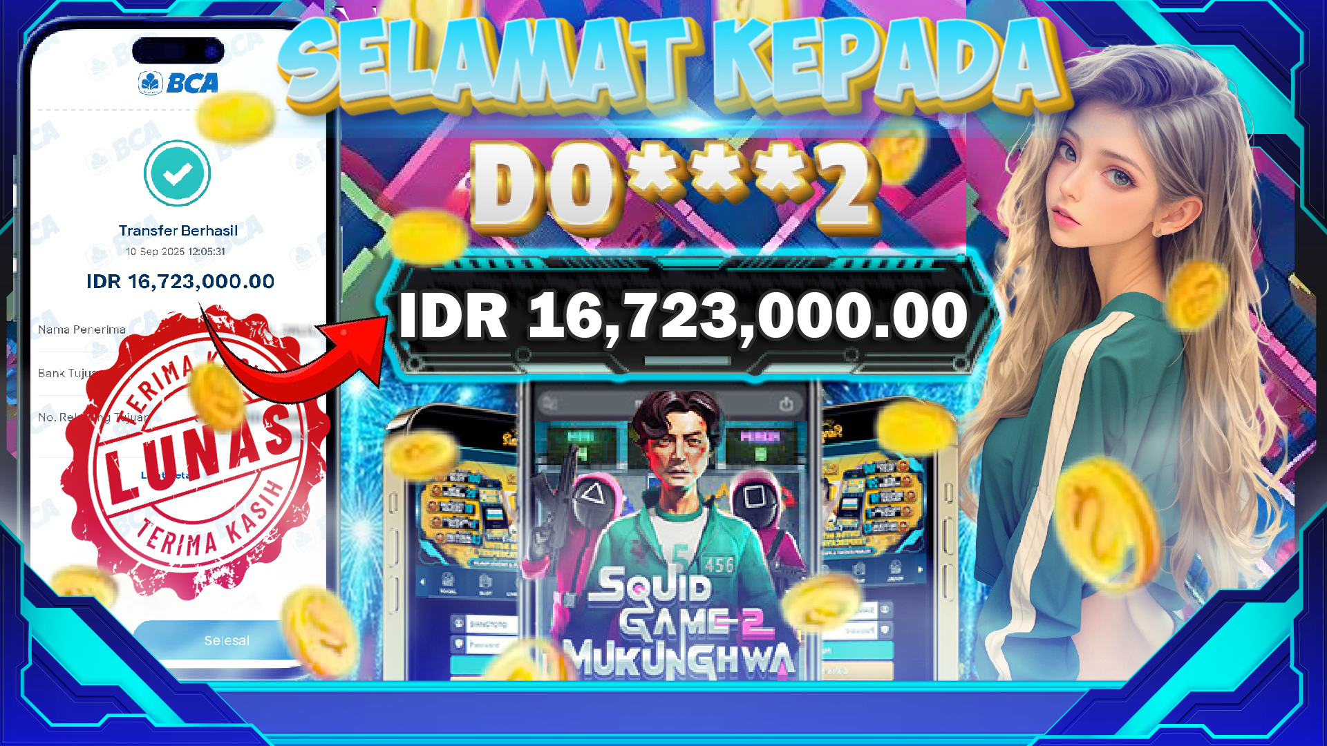 BUKTI JACKPOT SQUID GAME 2 MUKUNGHWA