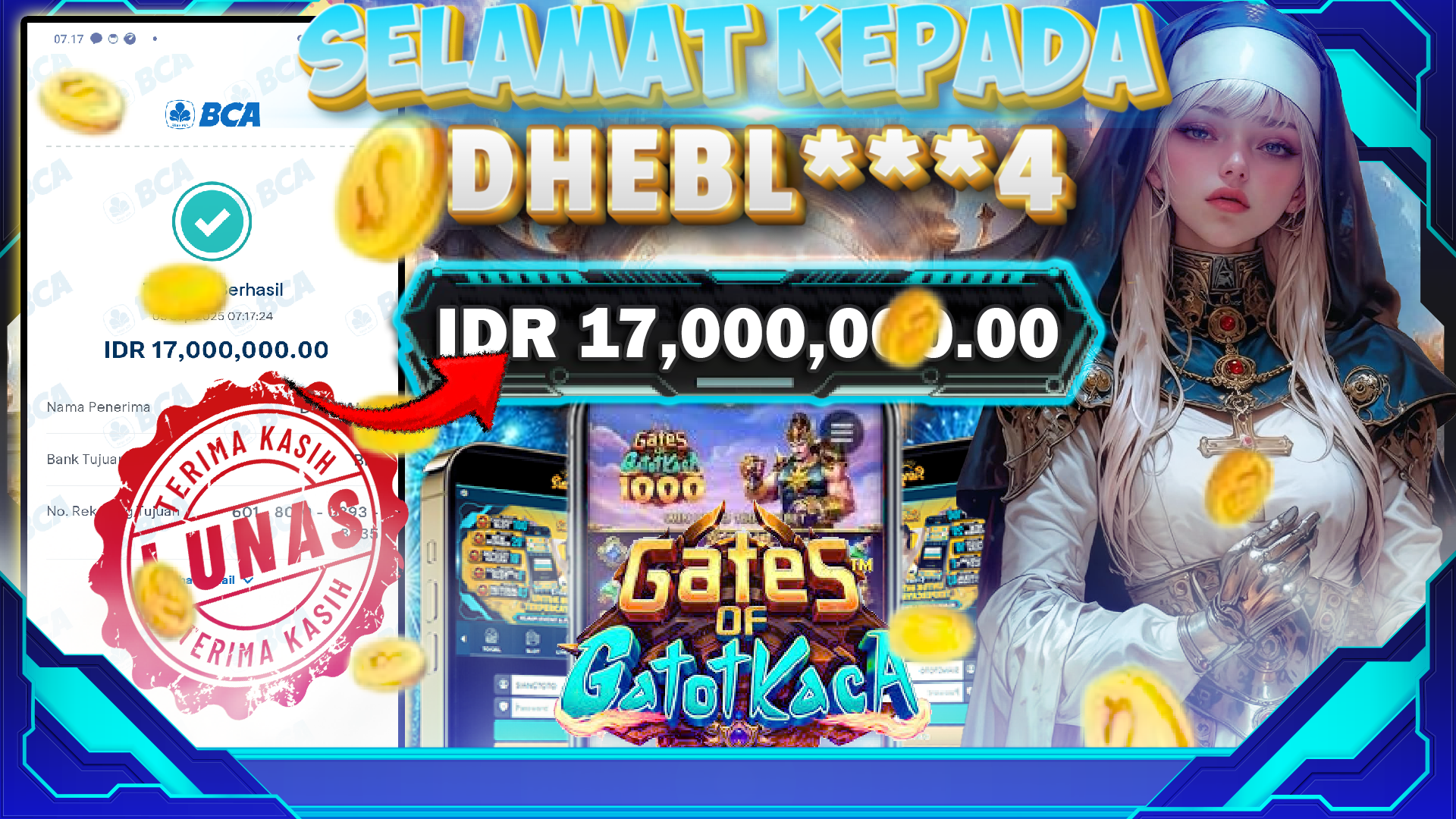 BUKTI GACOR GATE OF GATOT KACA