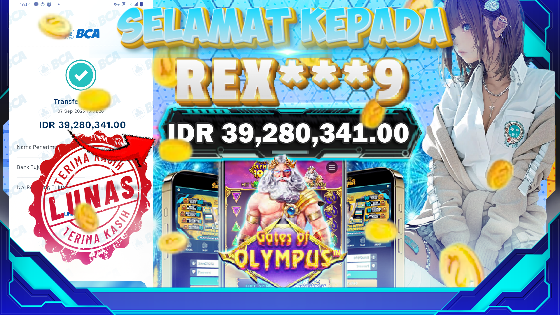 BUKTI JACKPOT BESAR GATES OF OLYMPUS
