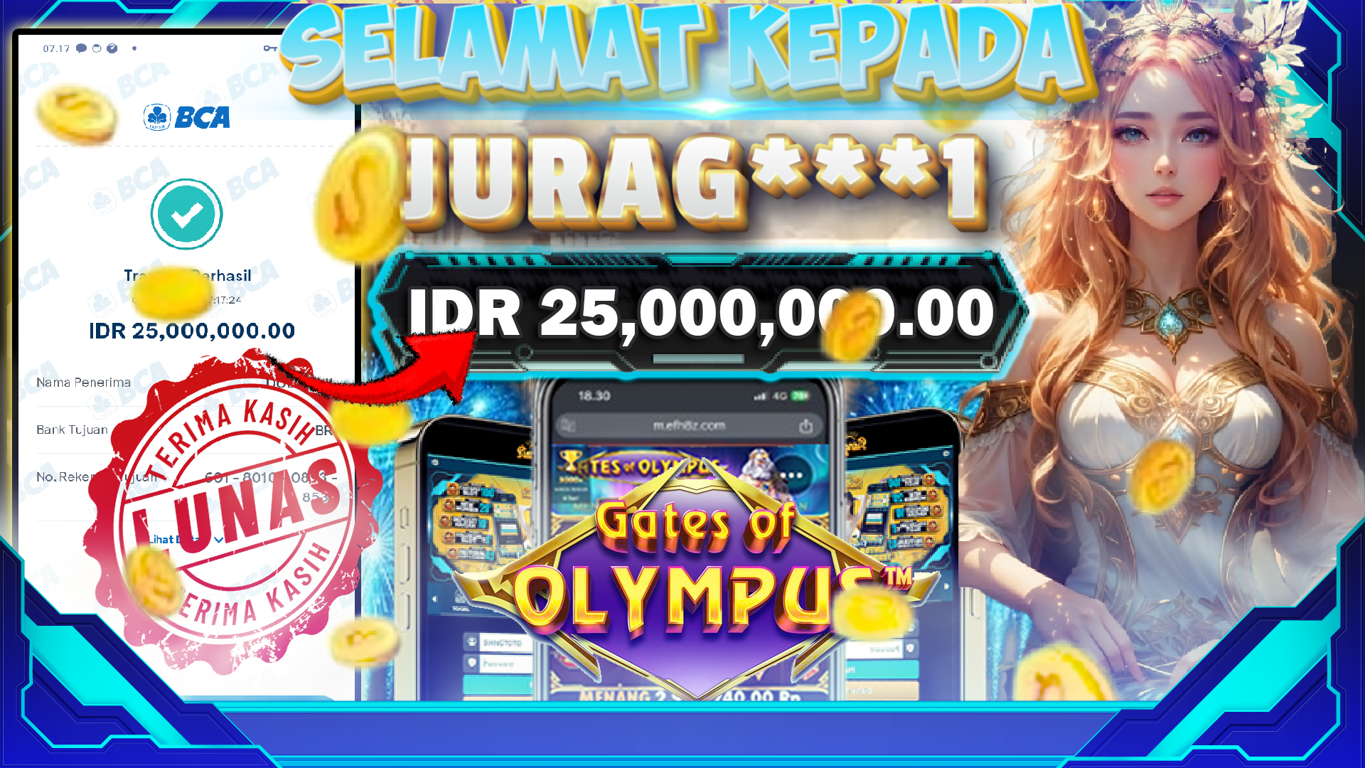 BUKTI GACOR GATES OF OLYMPUS 