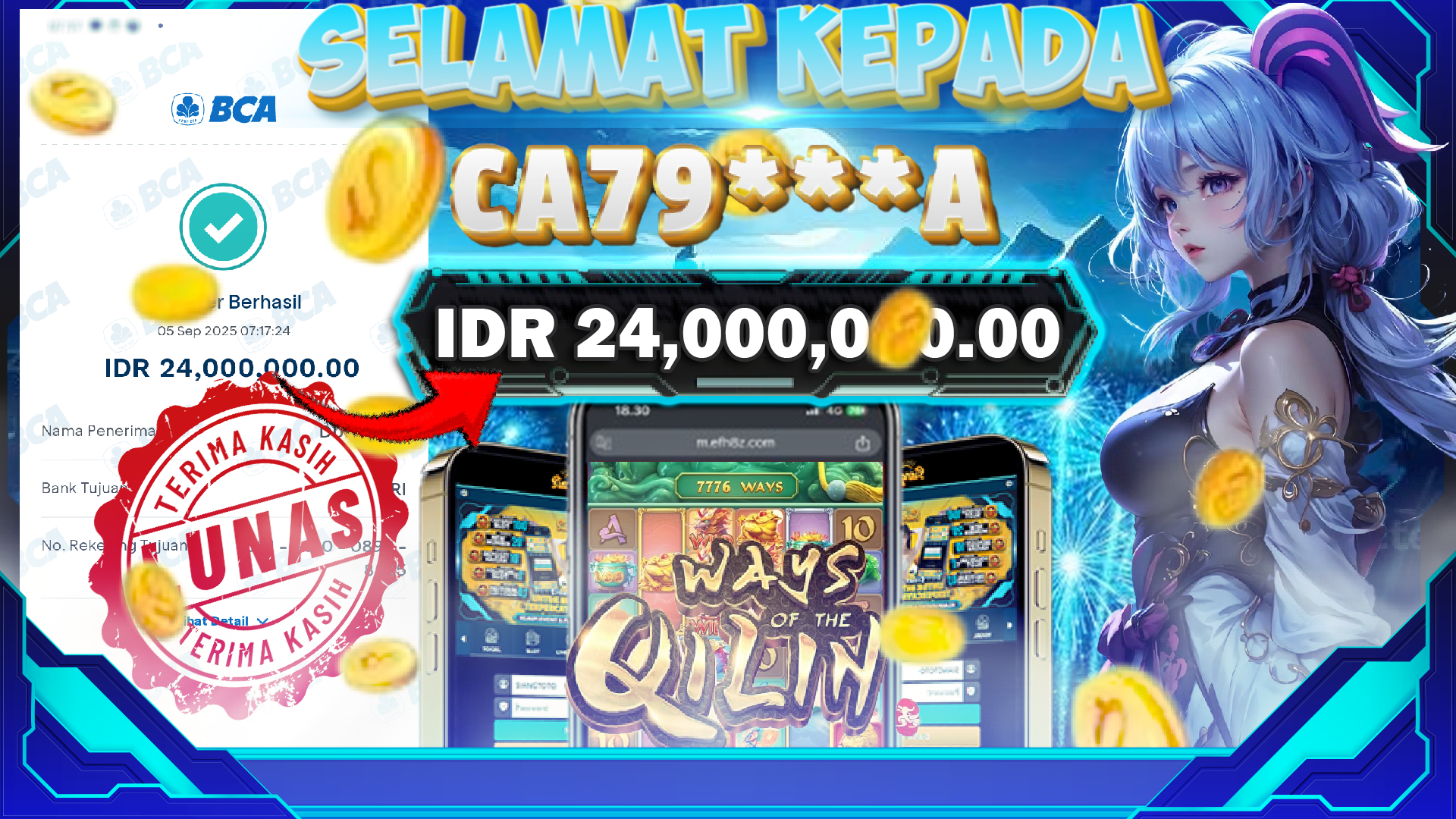 BUKTI GACOR WAYS OF THE QILIN 