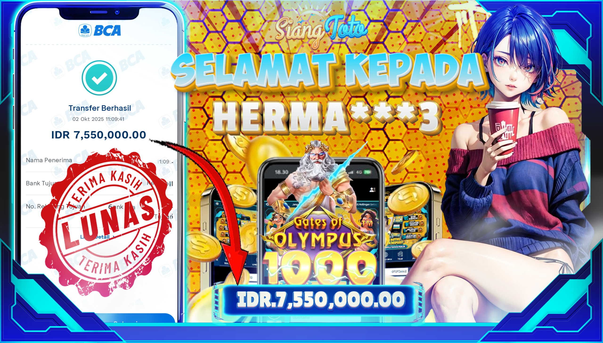 BUKTI MENANG SIANGTOTO