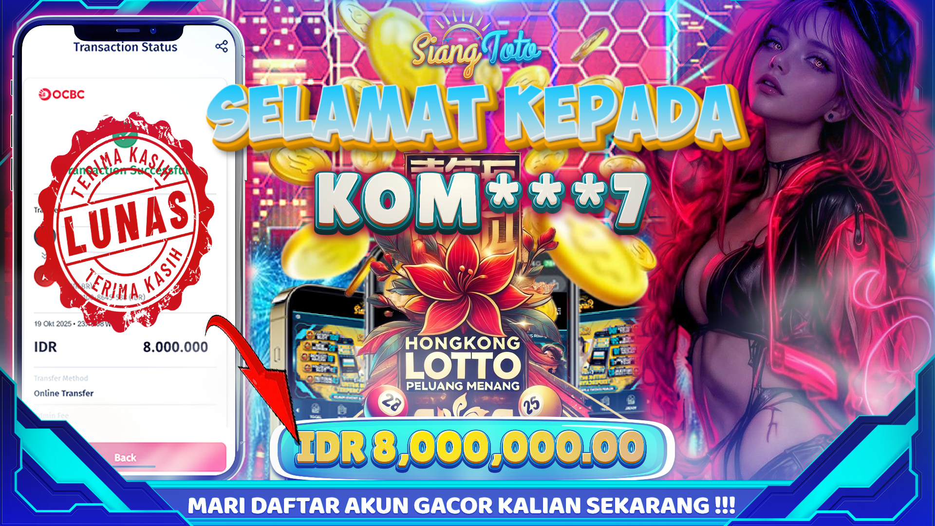 BUKTI JACKPOT SIANGTOTO