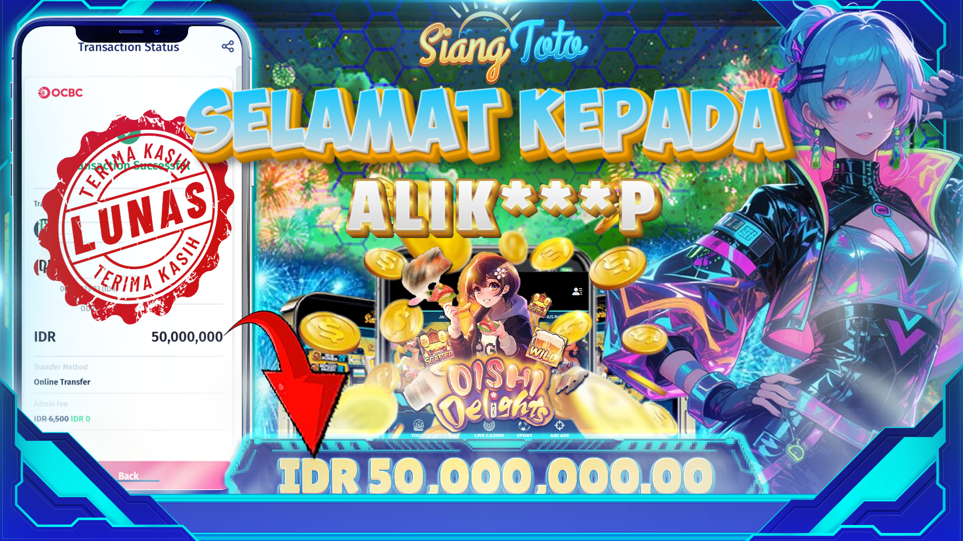BUKTI MENANG SIANGTOTO