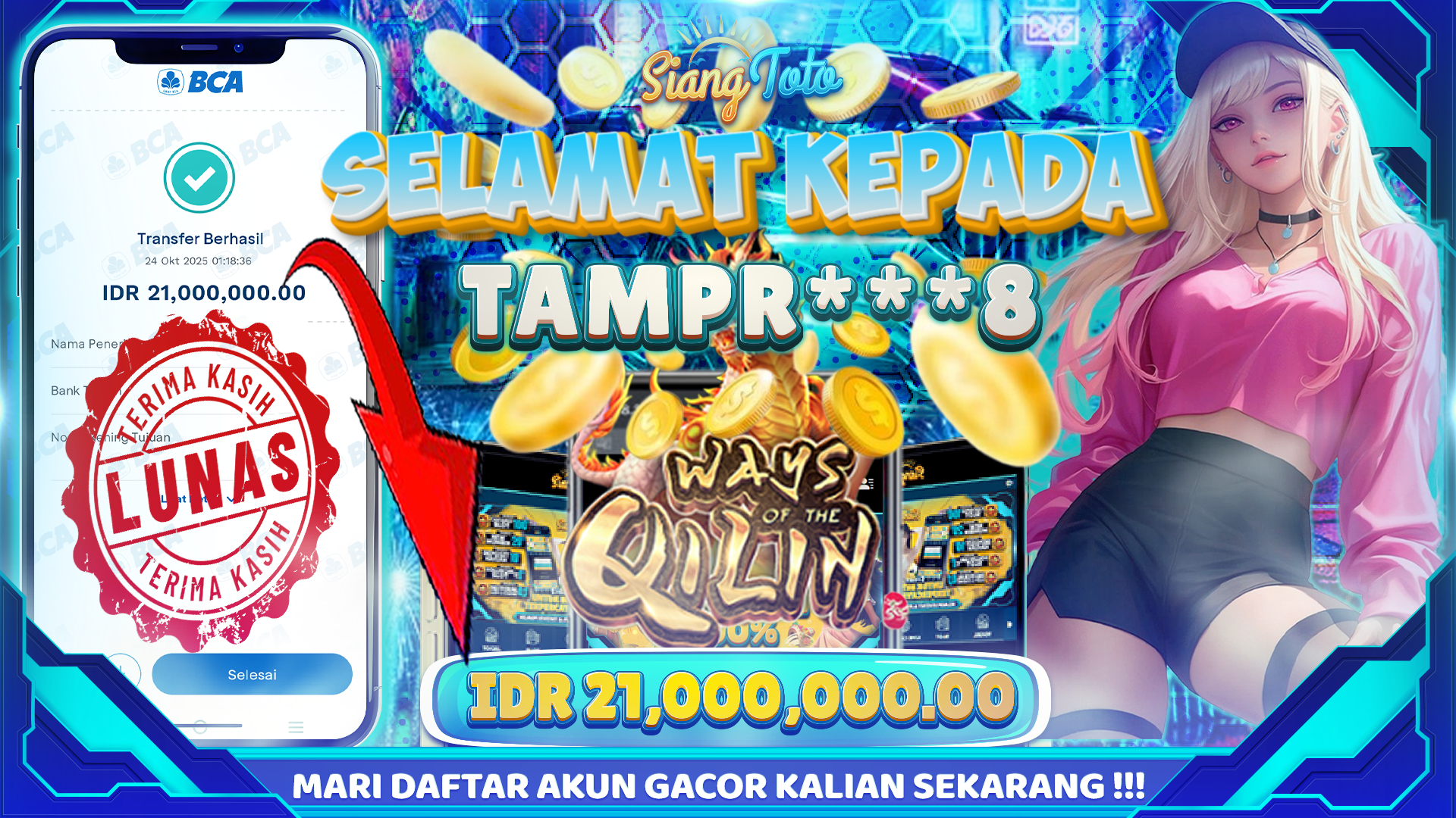 BUKTI JACKPOT SIANGTOTO