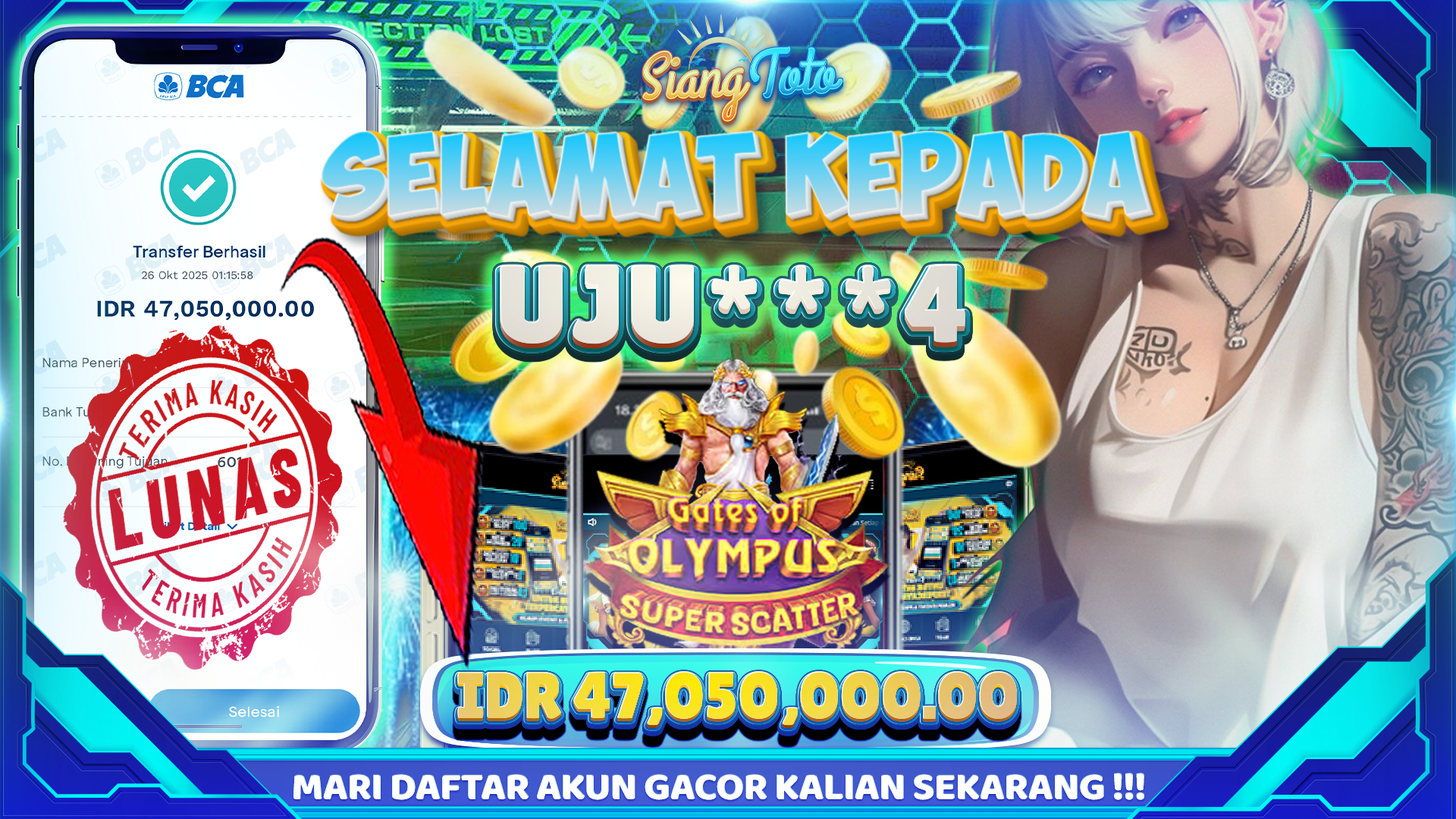 BUKTI JACKPOT SIANGTOTO