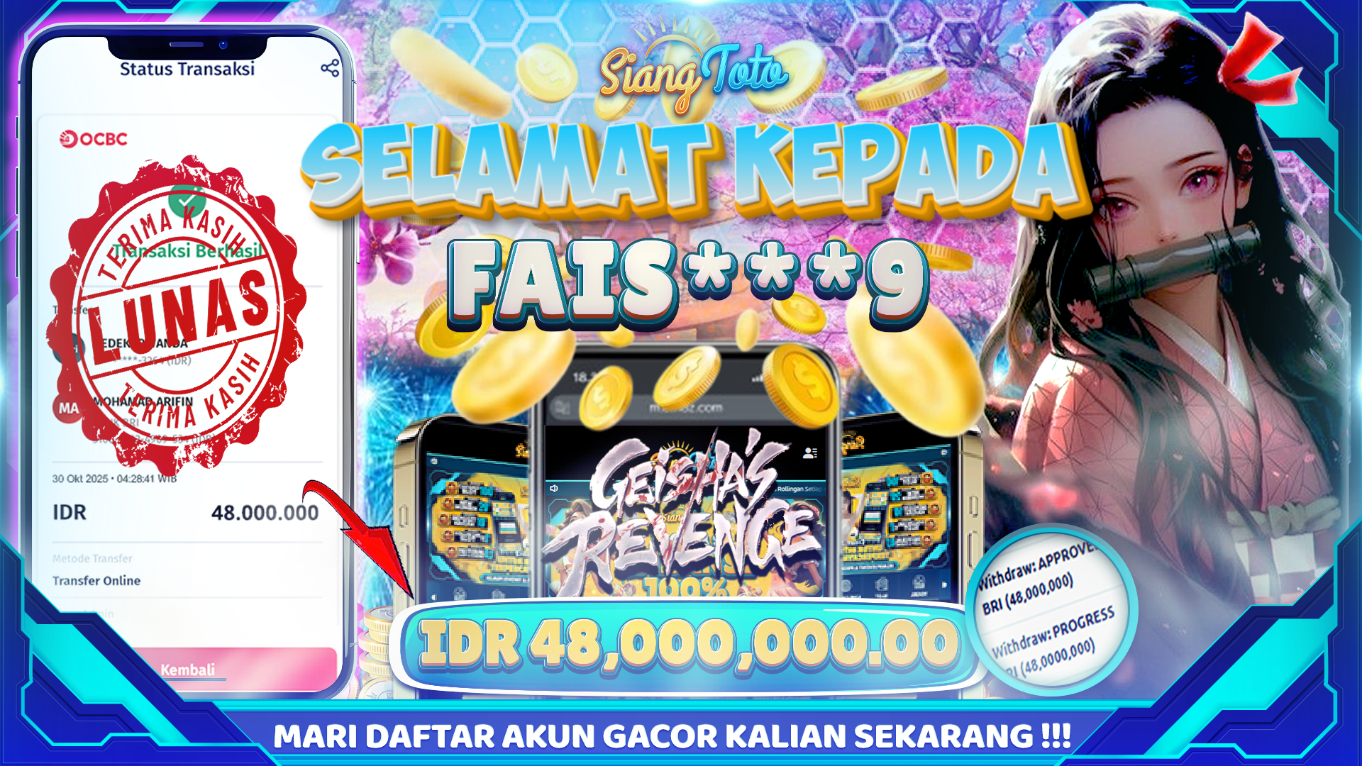 BUKTI JACKPOT SIANGTOTO