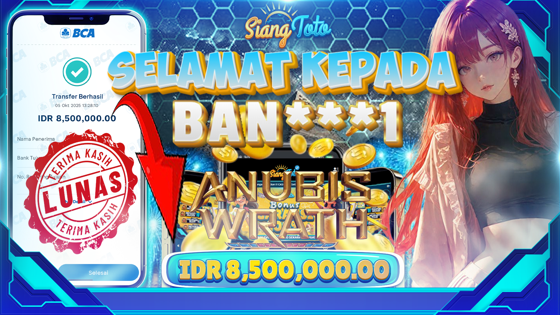 BUKTI MENANG SIANGTOTO