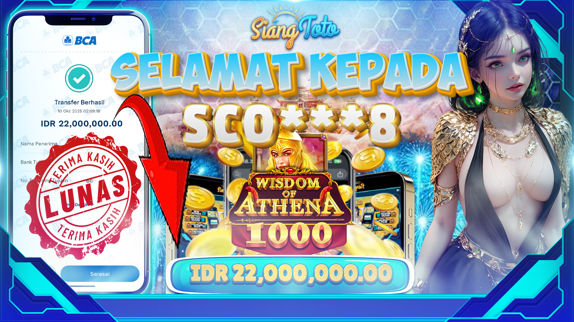 BUKTI MENANG SIANGTOTO