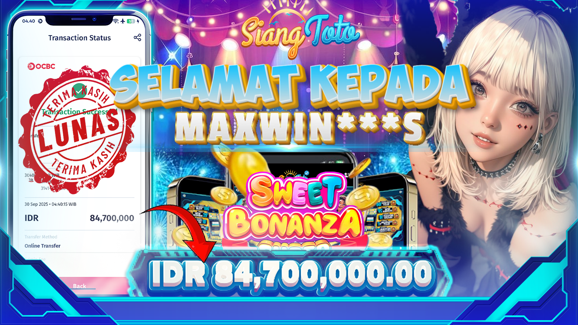 BUKTI MENANG SIANGTOTO