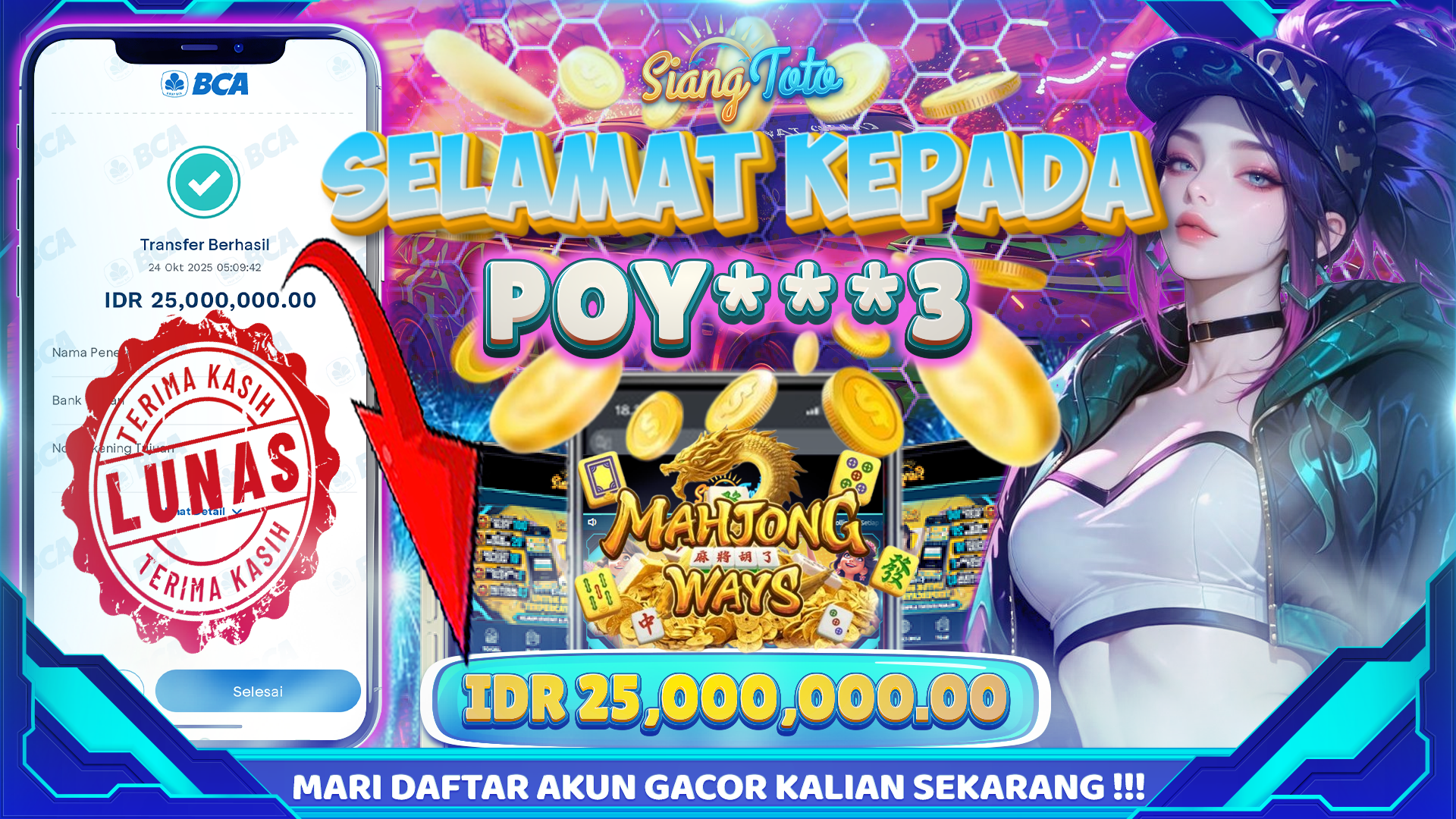 BUKTI JACKPOT SIANGTOTO