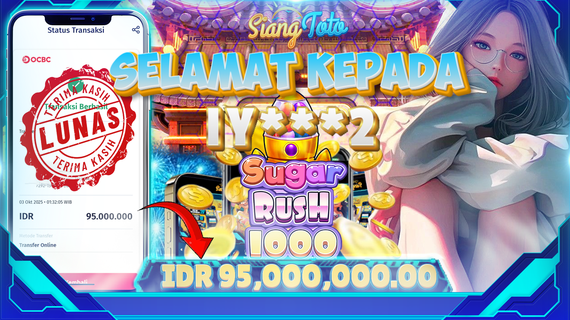 BUKTI MENANG SIANGTOTO
