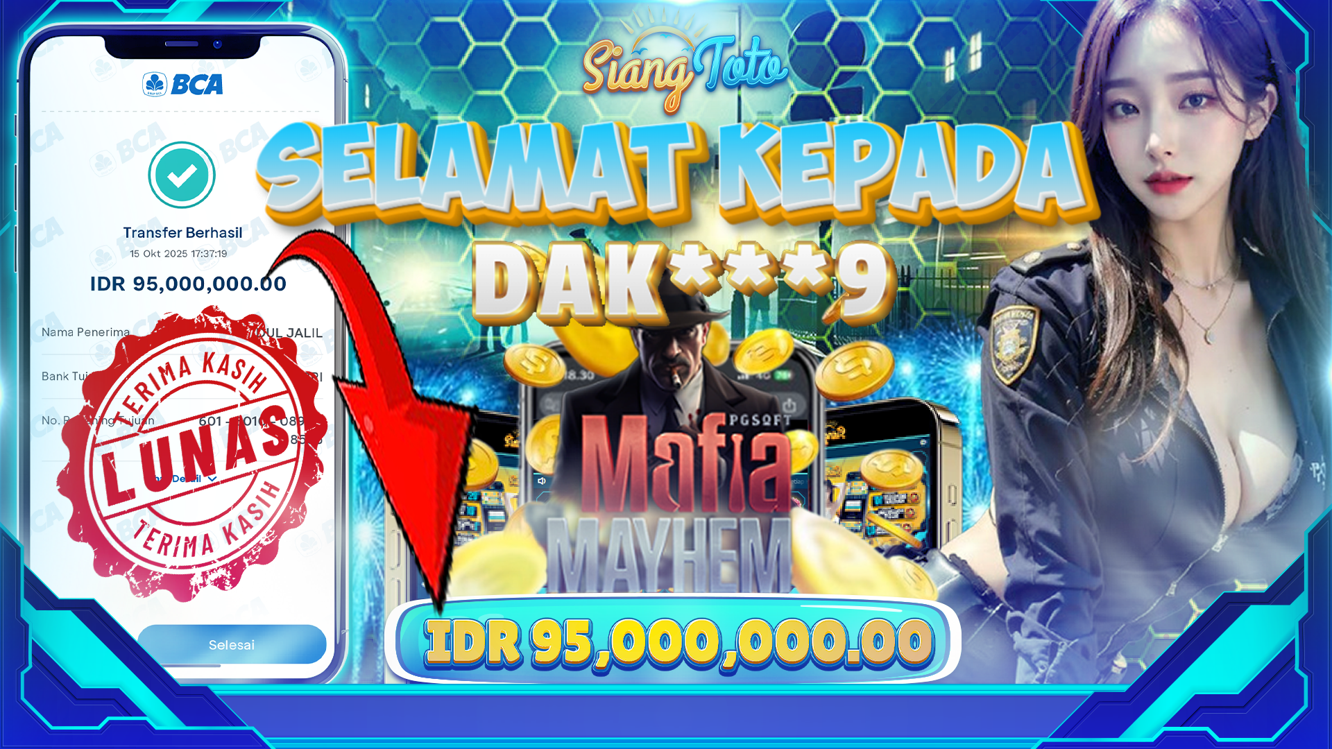 BUKTI MENANG SIANGTOTO