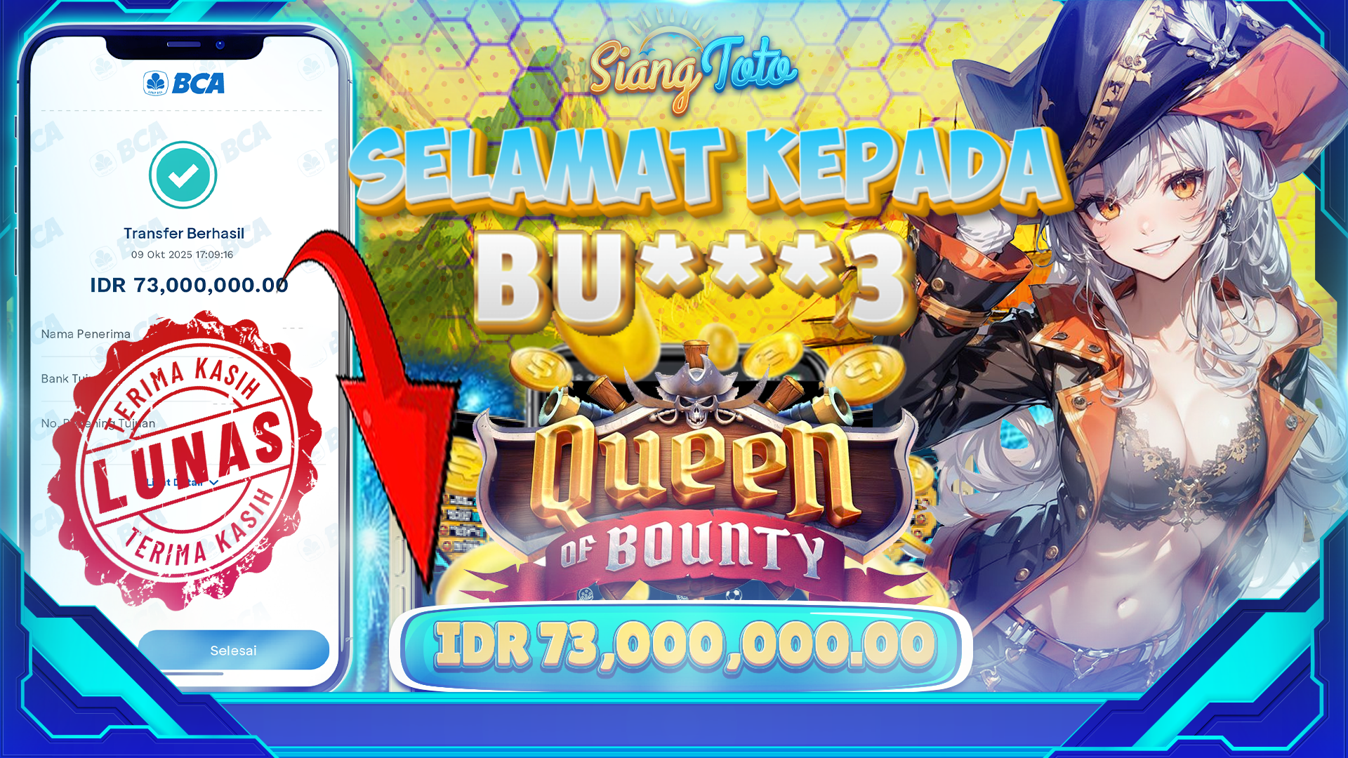 BUKTI MENANG SIANGTOTO