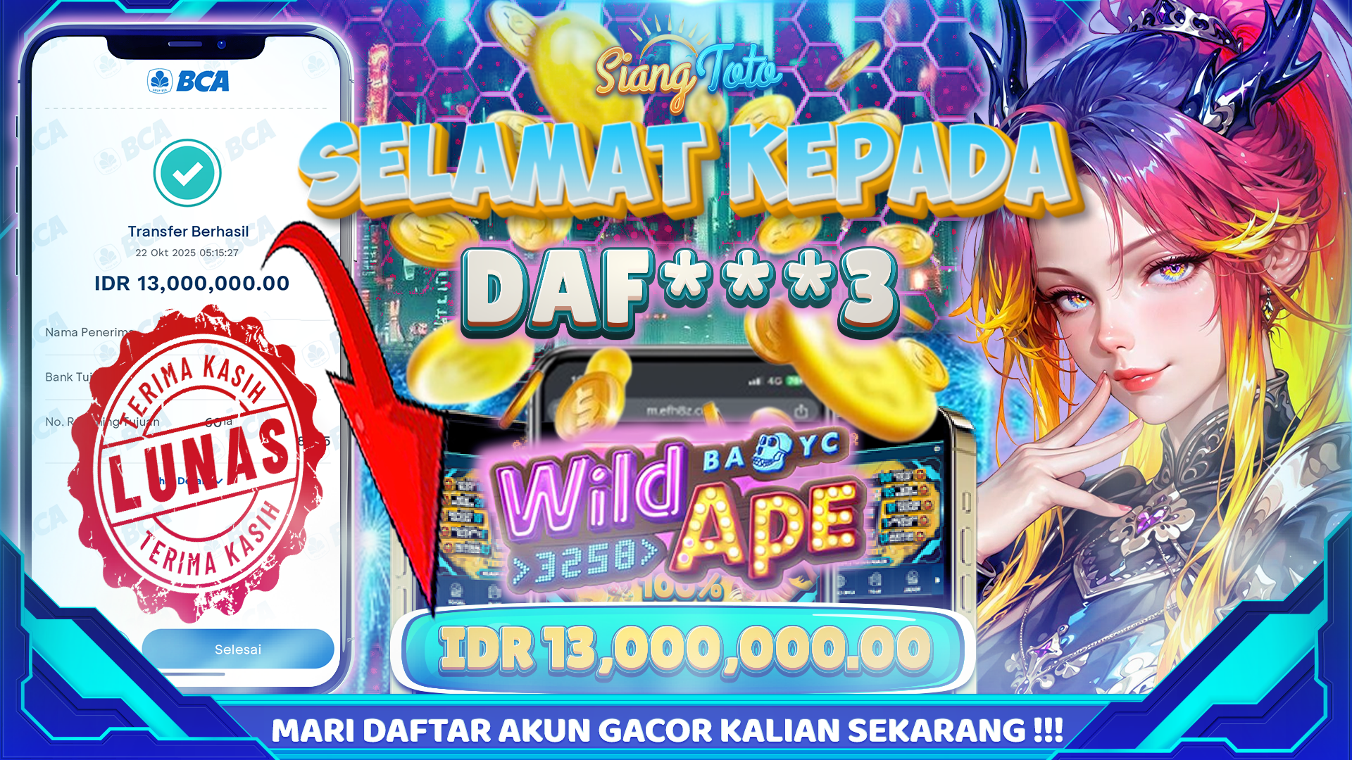 BUKTI JACKPOT SIANGTOTO