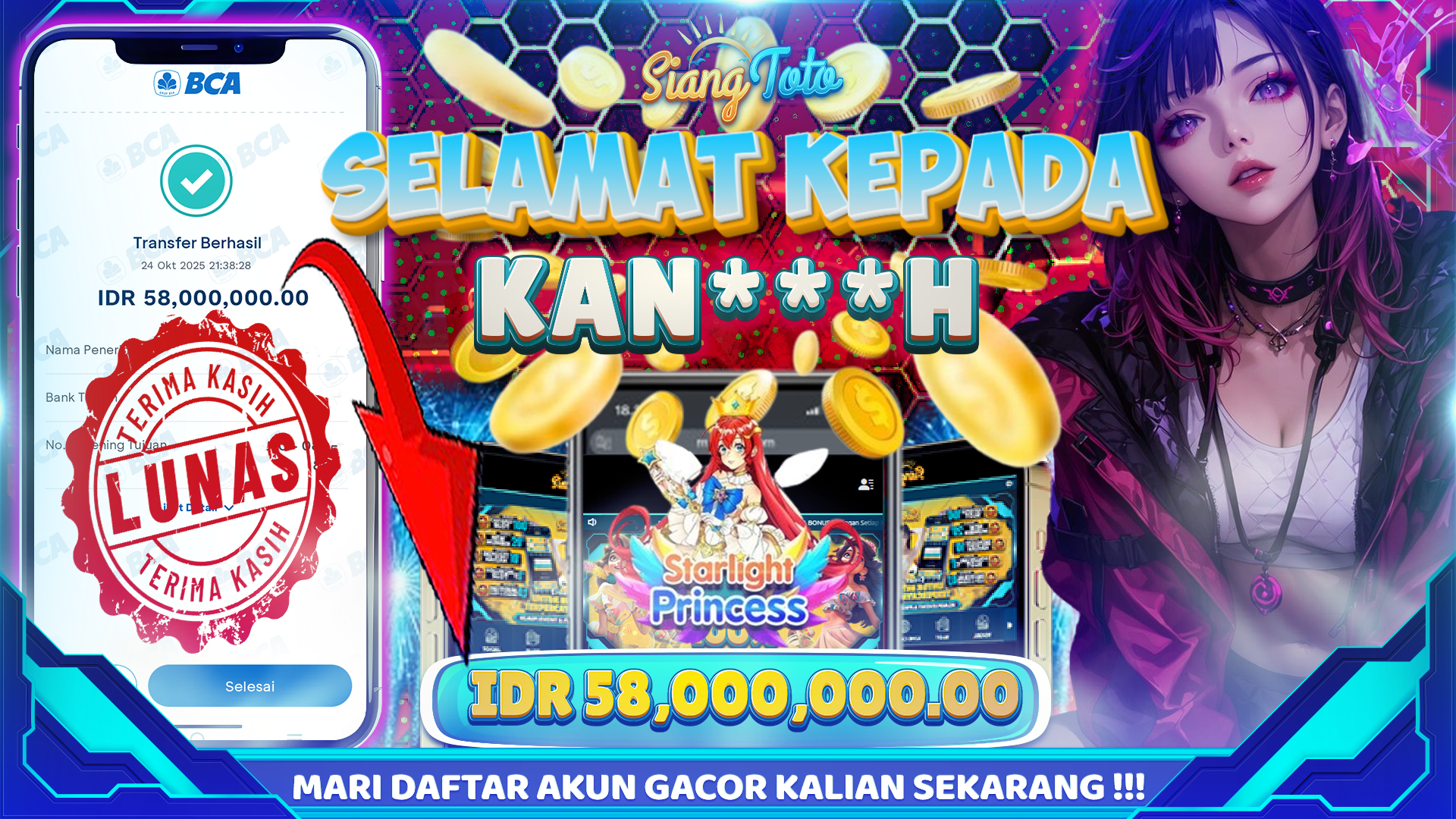BUKTI JACKPOT SIANGTOTO