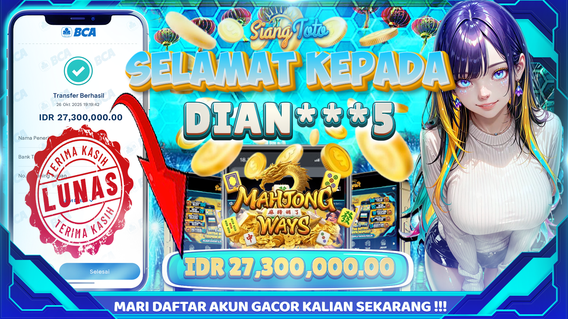 BUKTI JACKPOT SIANGTOTO