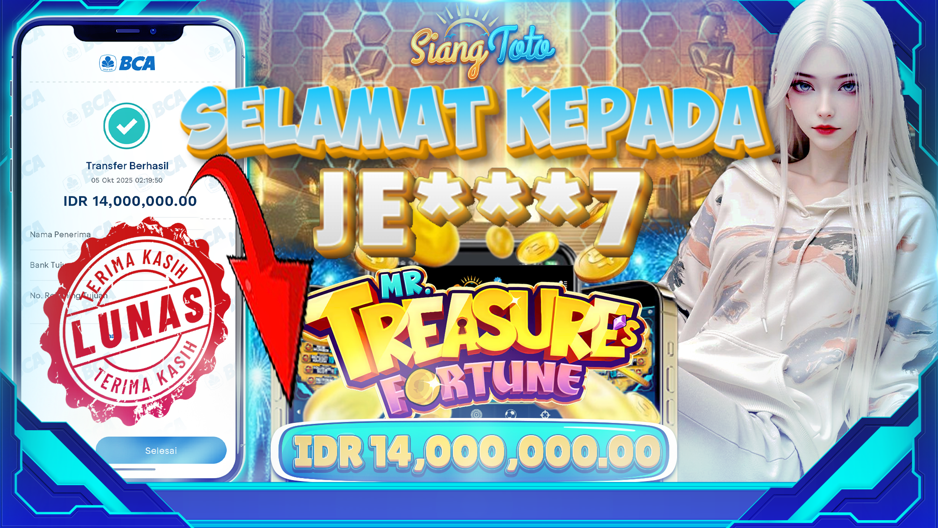 BUKTI MENANG SIANGTOTO