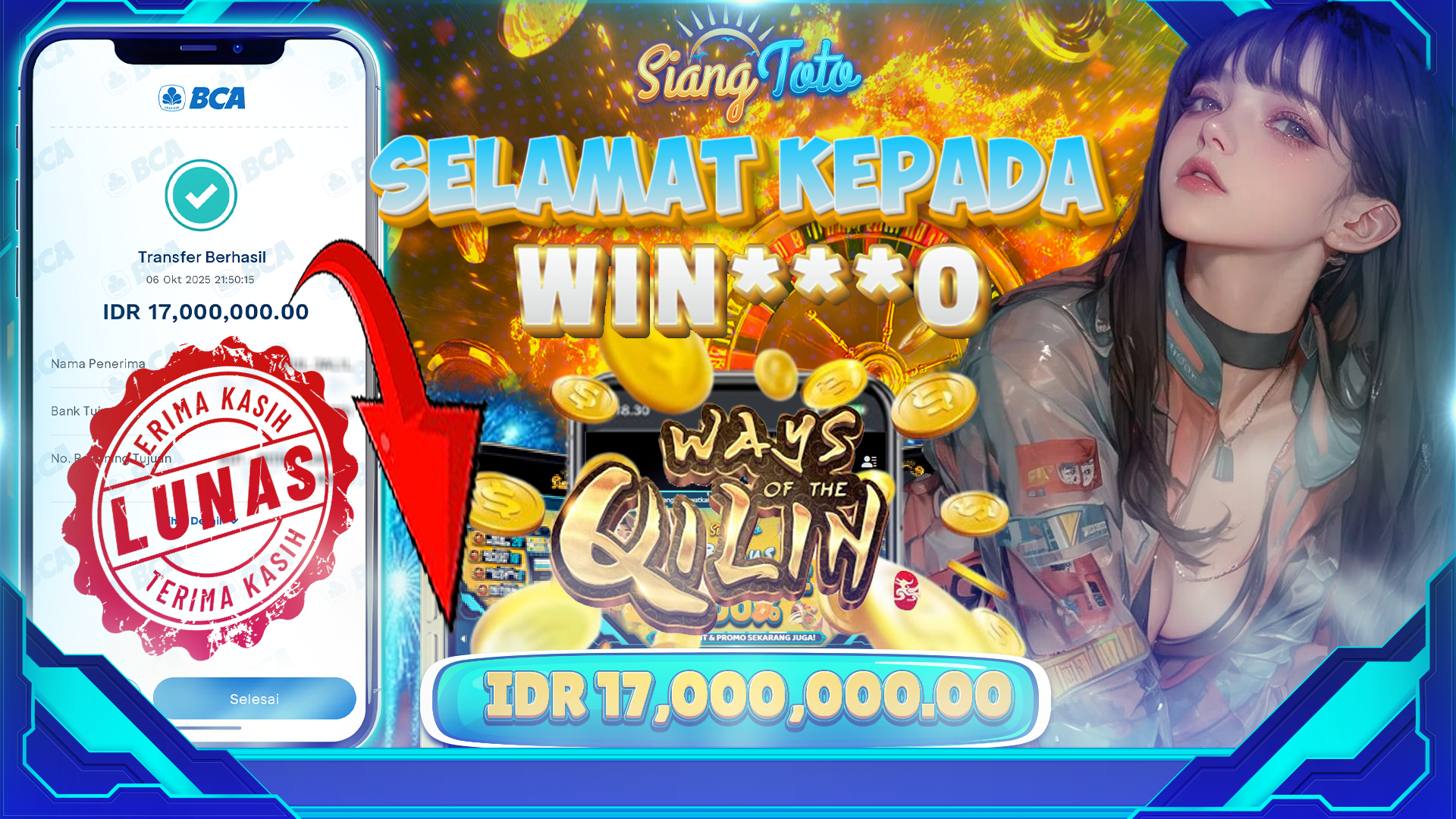 BUKTI JACKPOT SIANGTOTO