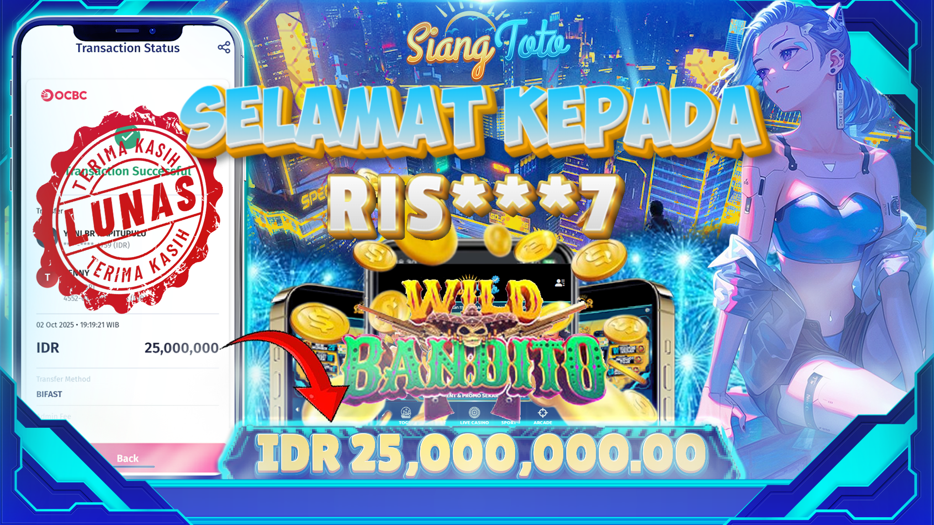 BUKTI MENANG SIANGTOTO