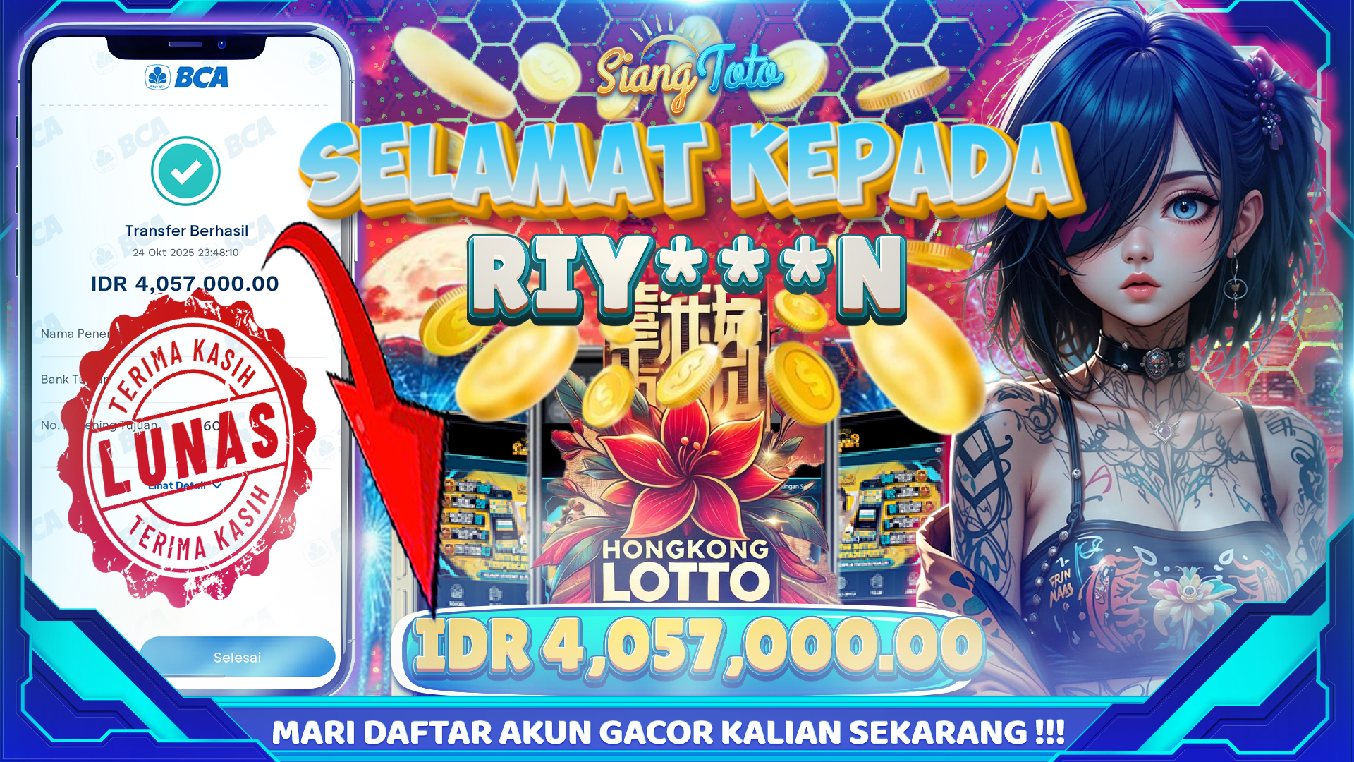 BUKTI JACKPOT SIANGTOTO