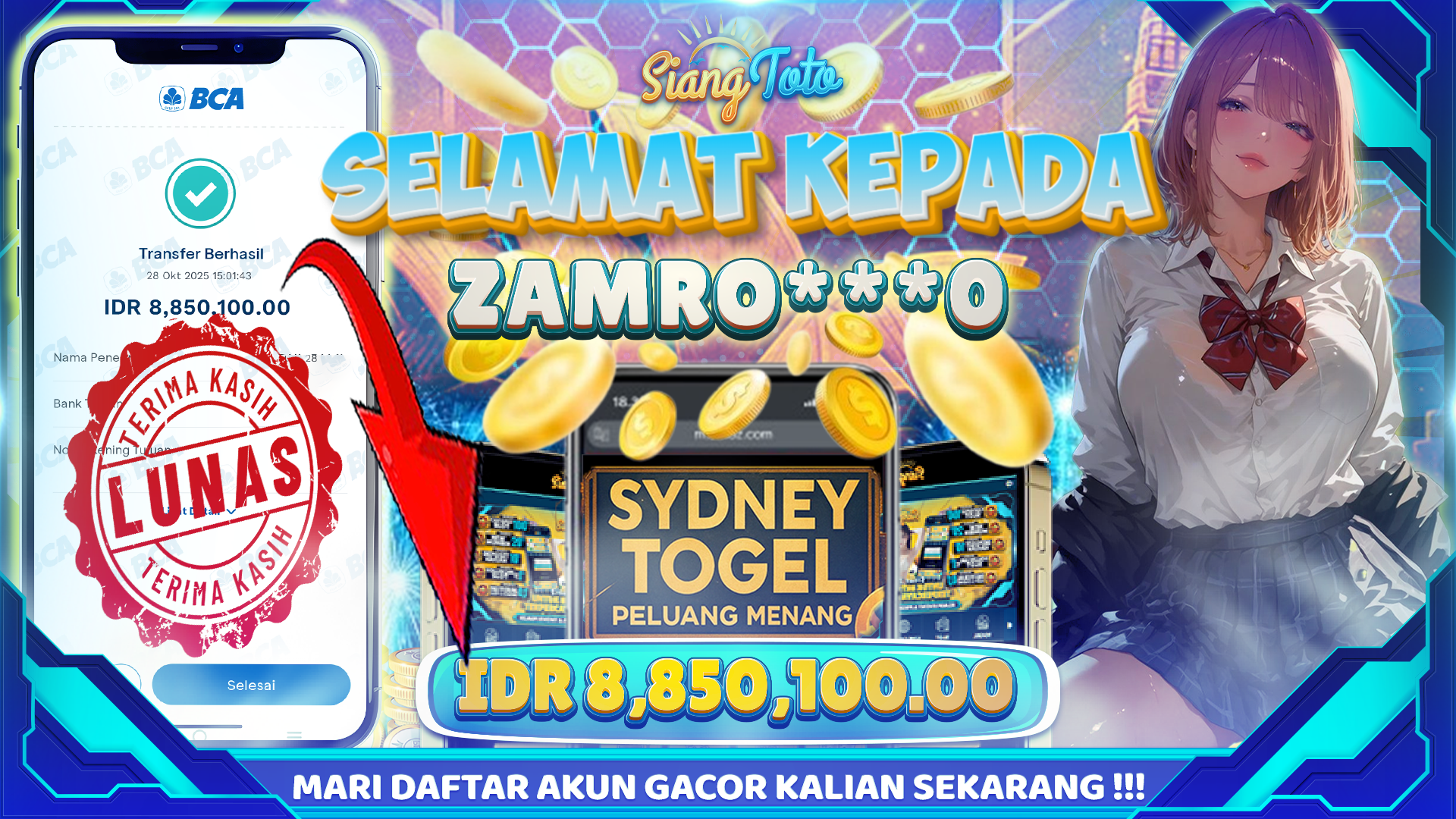 BUKTI JACKPOT SIANGTOTO