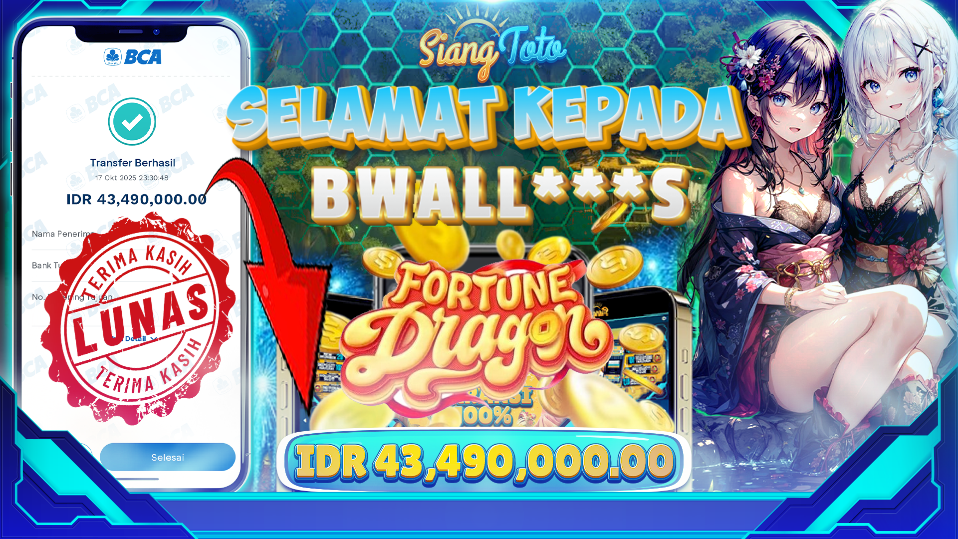 SIANGTOTO BUKTI WITHDRAW