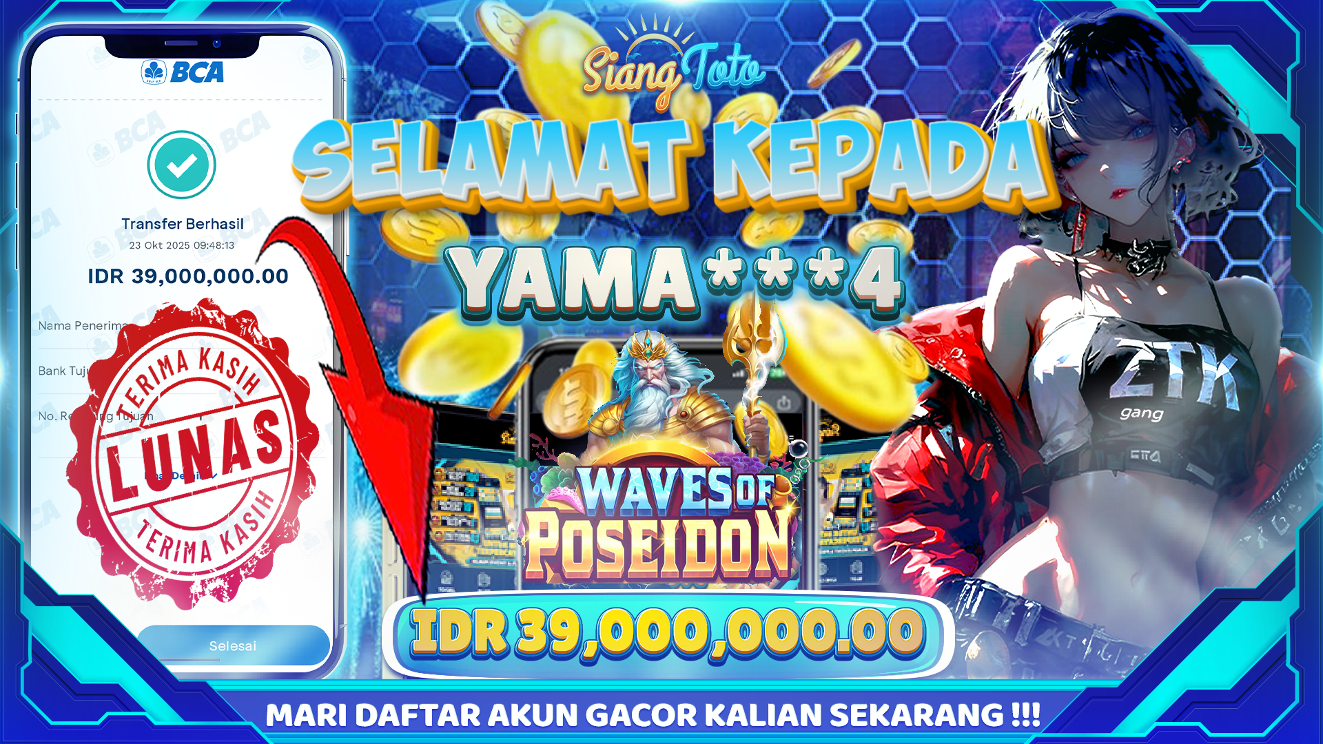 BUKTI MENANG SIANGTOTO