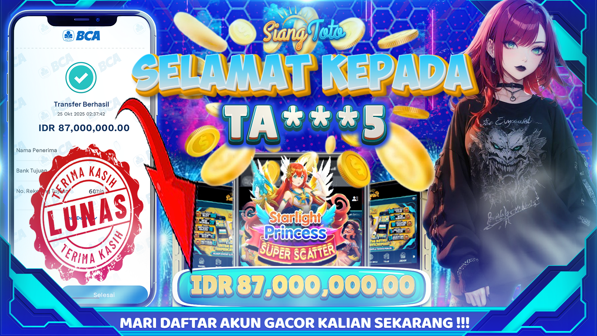 BUKTI JACKPOT SIANGTOTO